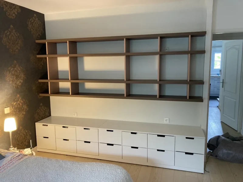 Réalisation d'aménagement intérieur par Tesson Laurent, menuisier charpentier à Saint Julien des Landes